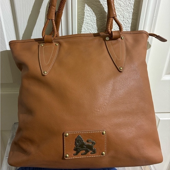 MCM Handbags - Brown Leather Tote Bag